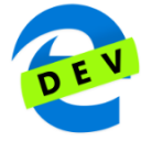 MS Edge dev icon